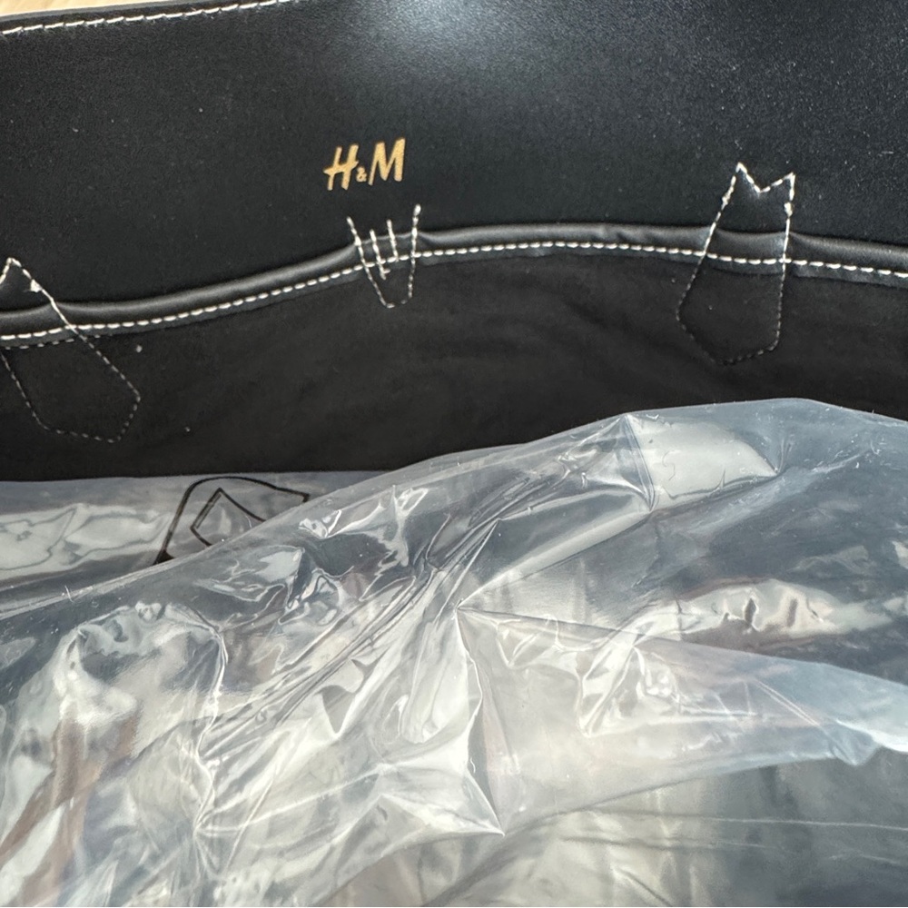 H&M Black and White Zebra Print Shopper Bag - Picture 11 of 11
